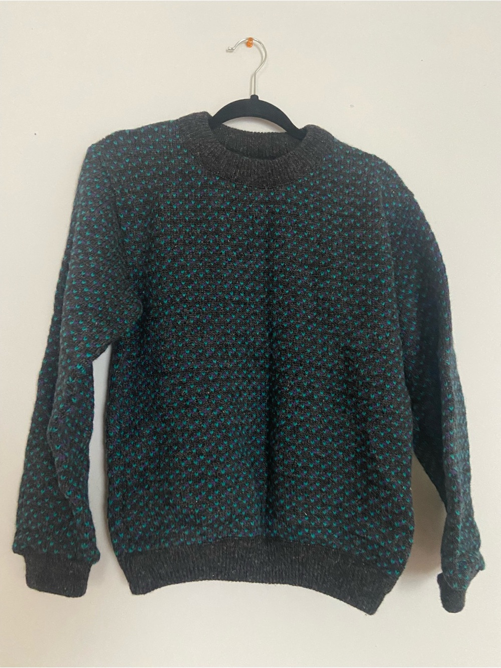 GORGEOUS EUC Vintage L.L. Bean Norwegian Fisherman Wool Sweater Men's Sz Small!